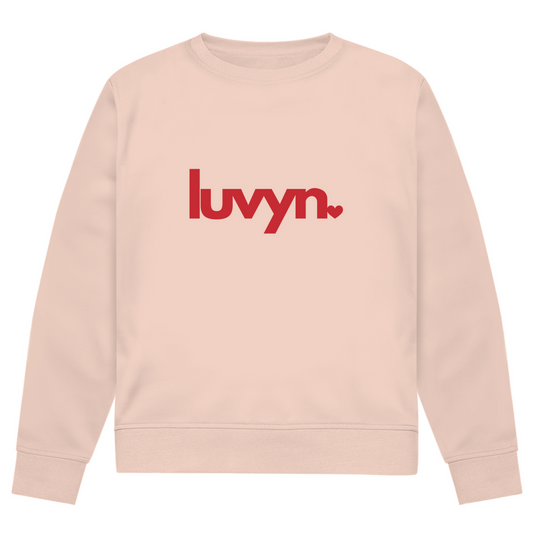 Herren Premium Bio Sweatshirt LUVYN RED