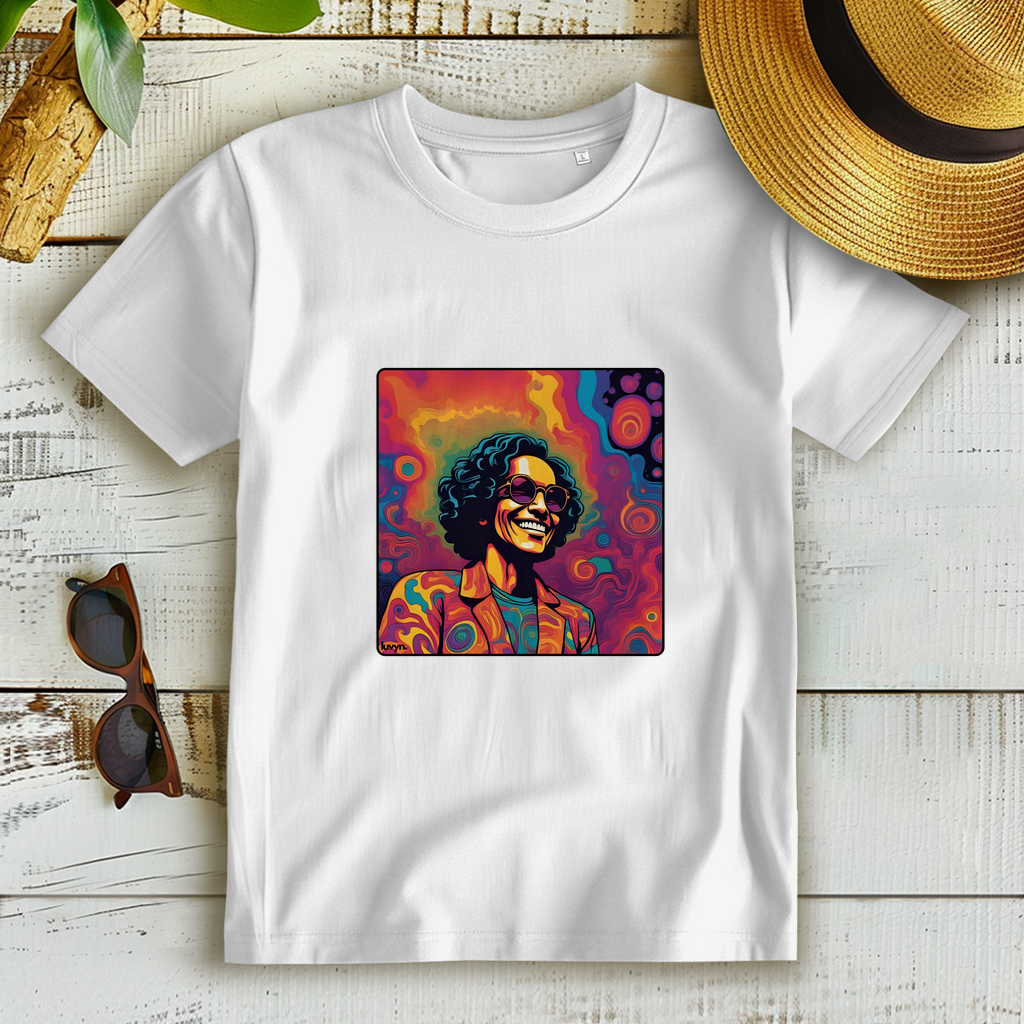 Damen Premium Bio T-Shirt Happy Color´s