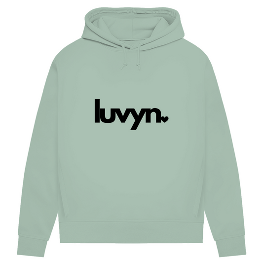 Damen Premium Bio Hoodie LUVYN BLACK