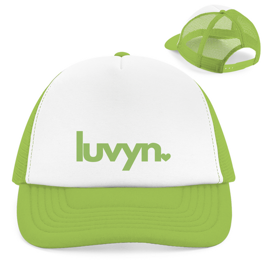Retro Trucker Cap LUVYN LIME