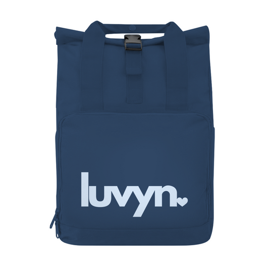 Rucksack mit Seitentasche LUVYN BLUE