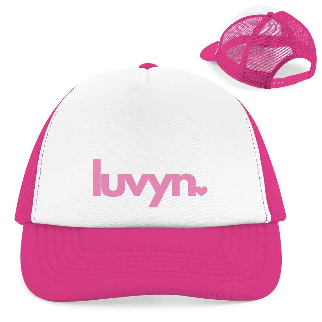 Retro Trucker Cap LUVYN PINK
