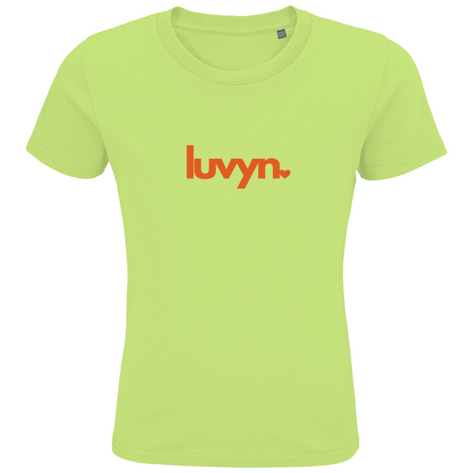 Kids Premium Bio T-Shirt LUVYN ORANGE