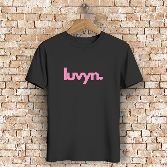 Herren Premium Bio T-Shirt LUVYN PINK
