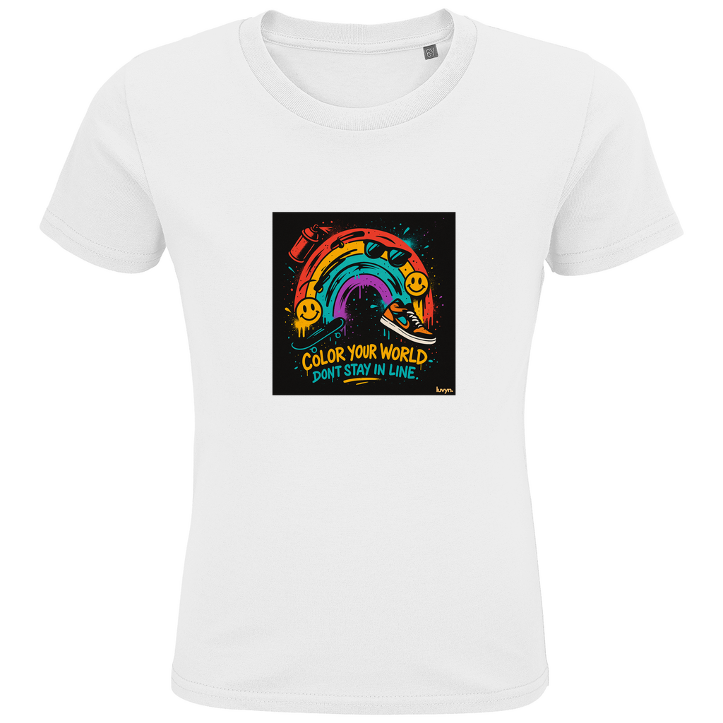 Kids Premium Bio T-Shirt Color Your World