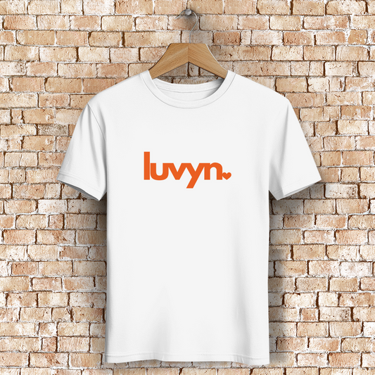 Herren Premium Bio T-Shirt LUVYN ORANGE