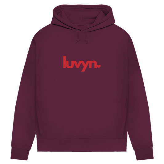 Damen Premium Bio Hoodie LUVYN RED