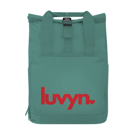 Rucksack mit Seitentasche LUVYN RED