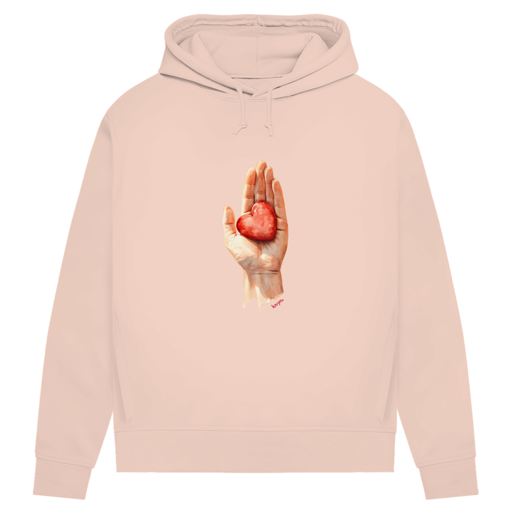 Damen Premium Bio Hoodie Herzstück 26