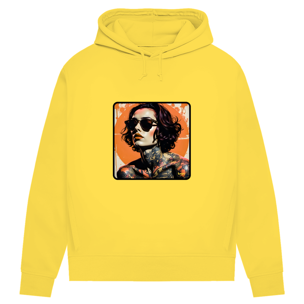 Damen Premium Bio Hoodie Inkfluence