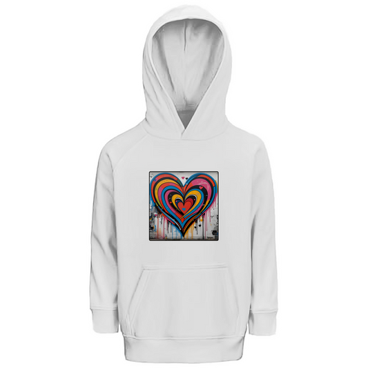 Kinder Premium Bio Hoodie Heartcore
