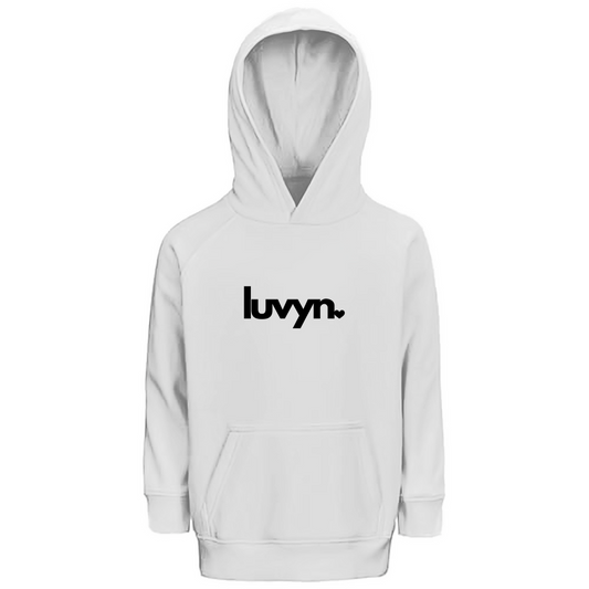 Kinder Premium Bio Hoodie LUVYN BLACK