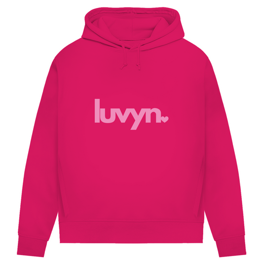 Damen Premium Bio Hoodie LUVYN PINK