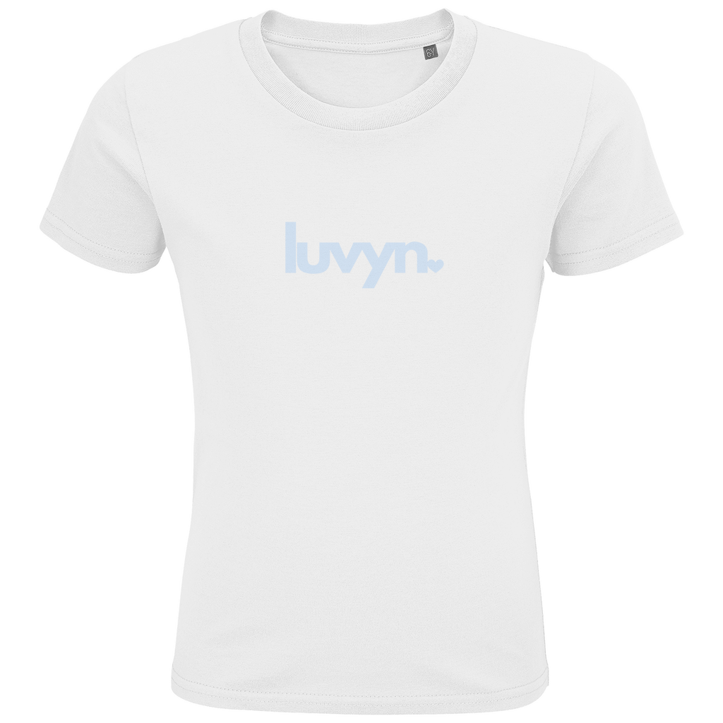 Kids Premium Bio T-Shirt LUVYN BLUE