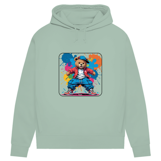 Damen Premium Bio Hoodie Baggybear