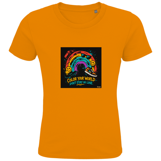 Kids Premium Bio T-Shirt Color Your World