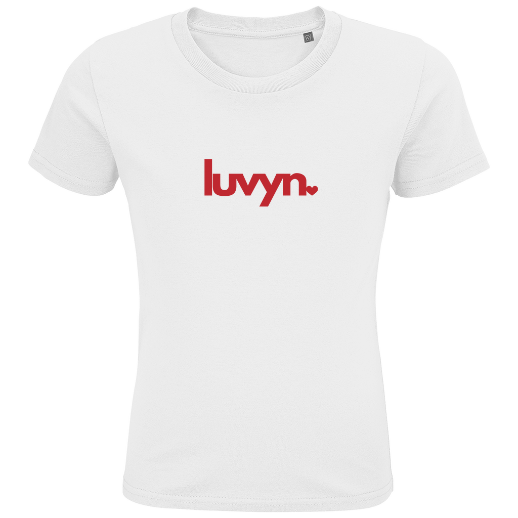 Kids Premium Bio T-Shirt LUVYN RED