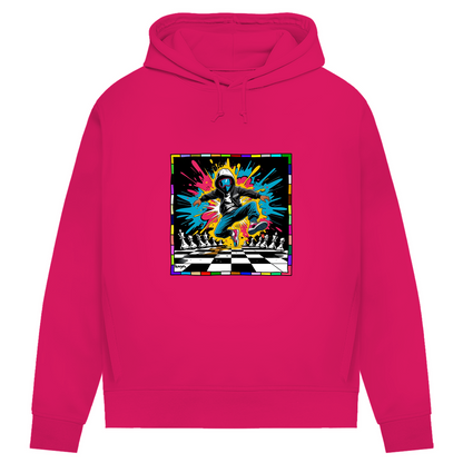 Damen Premium Bio Hoodie Chess Splash