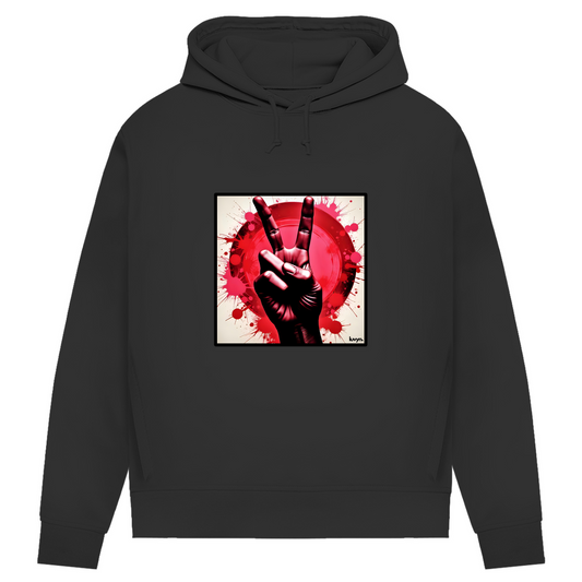 Damen Premium Bio Hoodie Piece of Peace