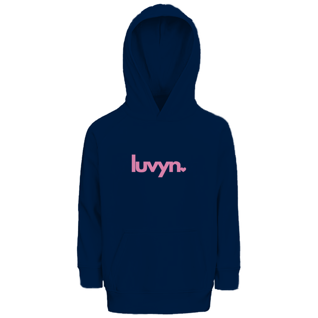 Kinder Premium Bio Hoodie LUVYN PINK