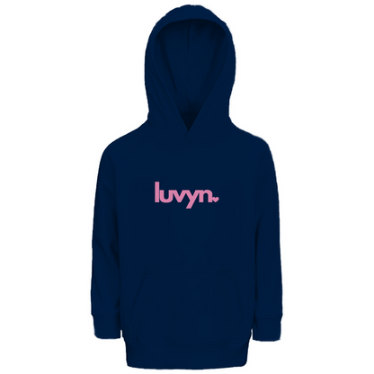 Kinder Premium Bio Hoodie LUVYN PINK