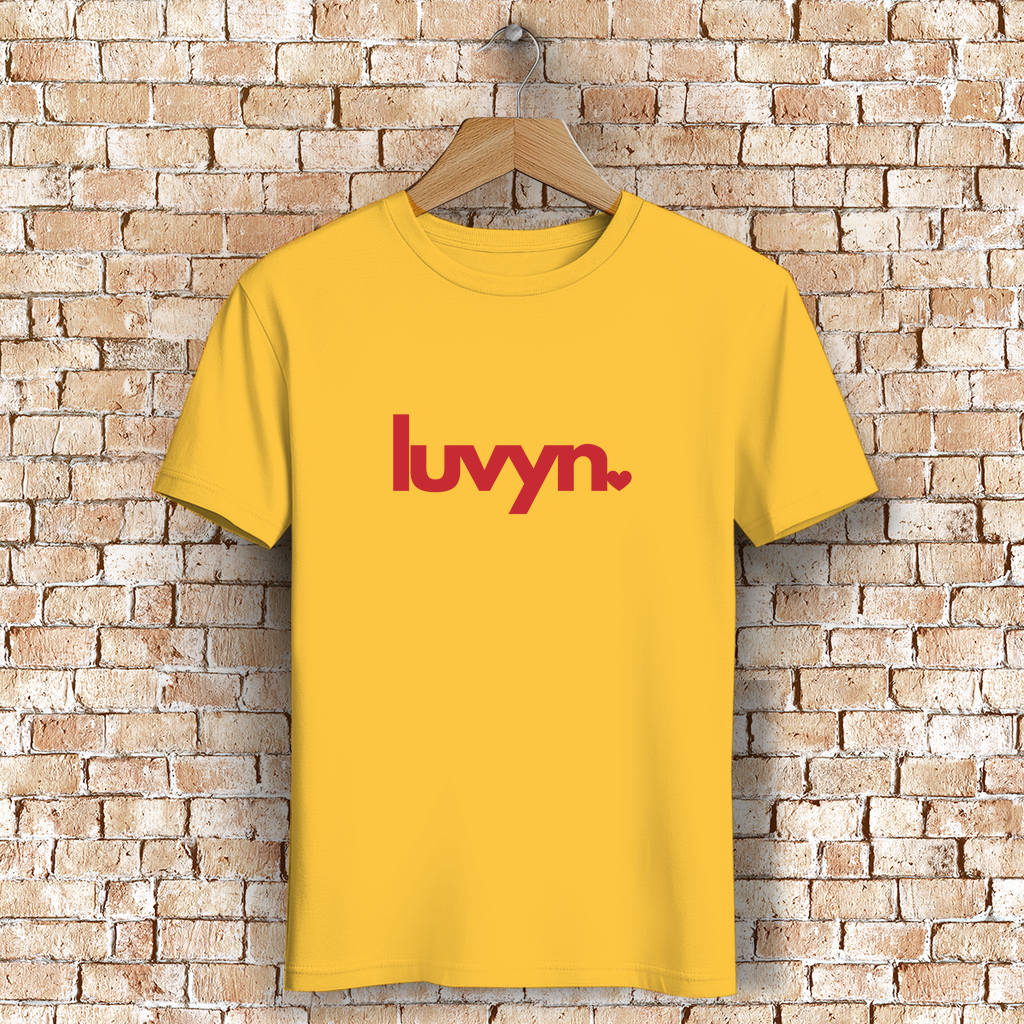 Herren Premium Bio T-Shirt LUVYN RED