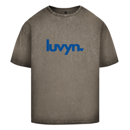 Oversize Washed T-Shirt LUVYN ROYAL