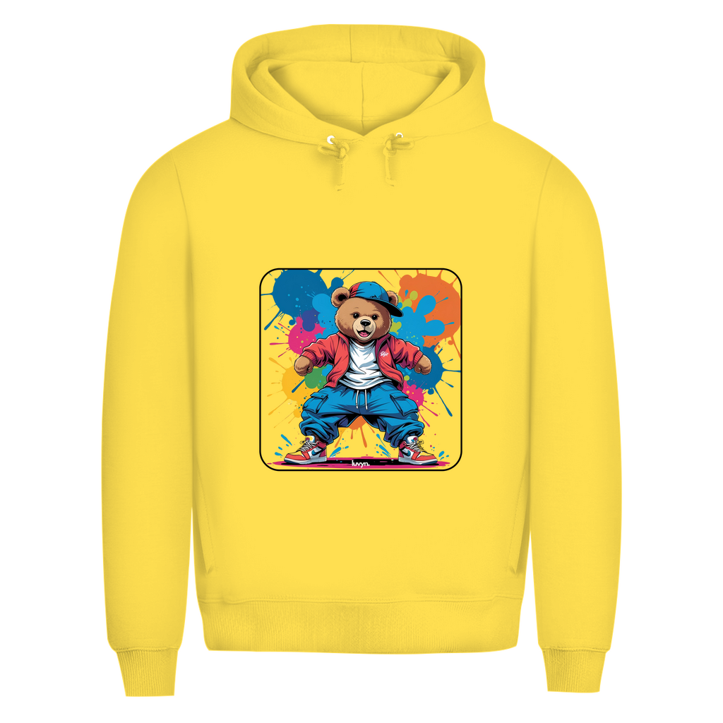 Herren Premium Bio Hoodie Baggybear