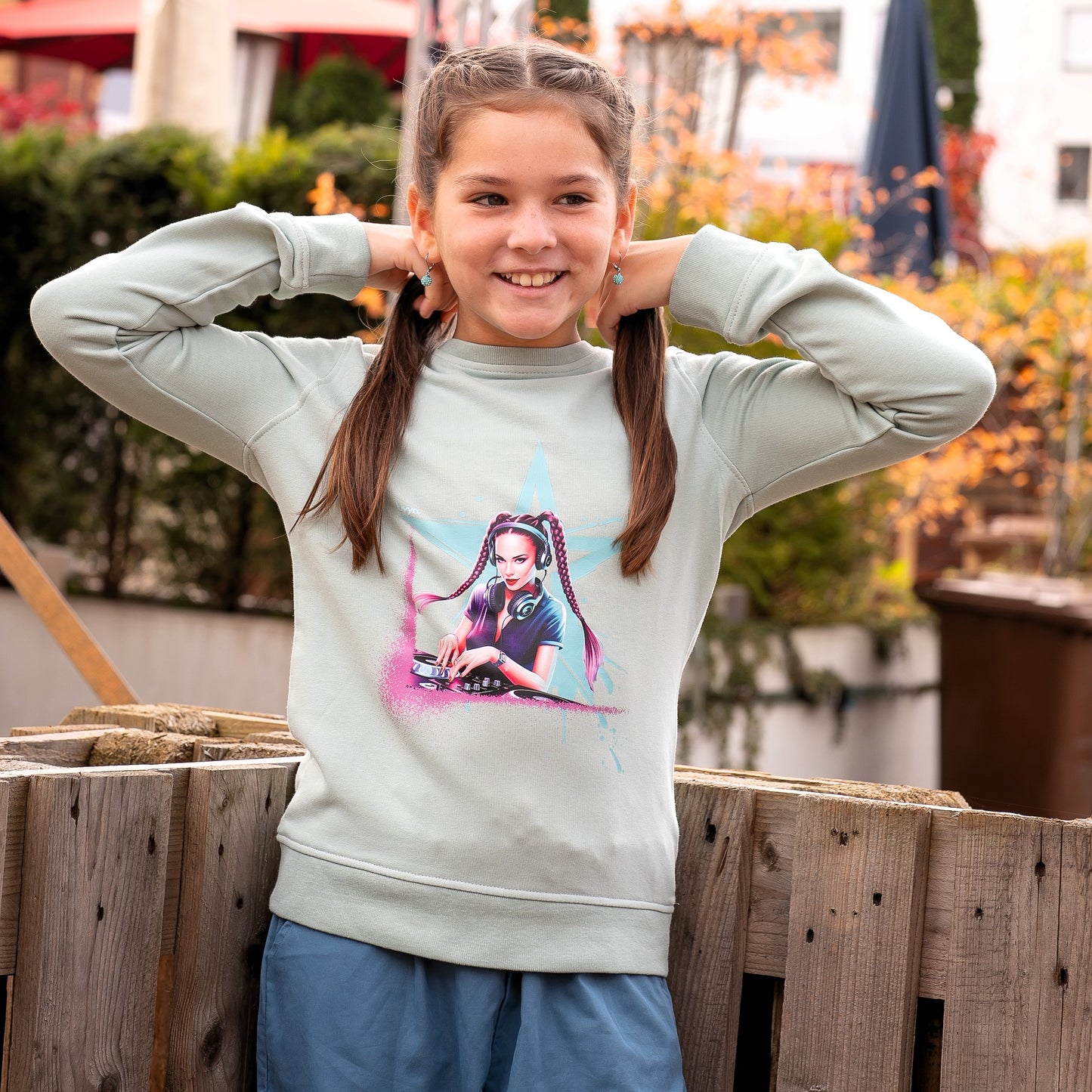 Damen Premium Bio Sweatshirt Djane