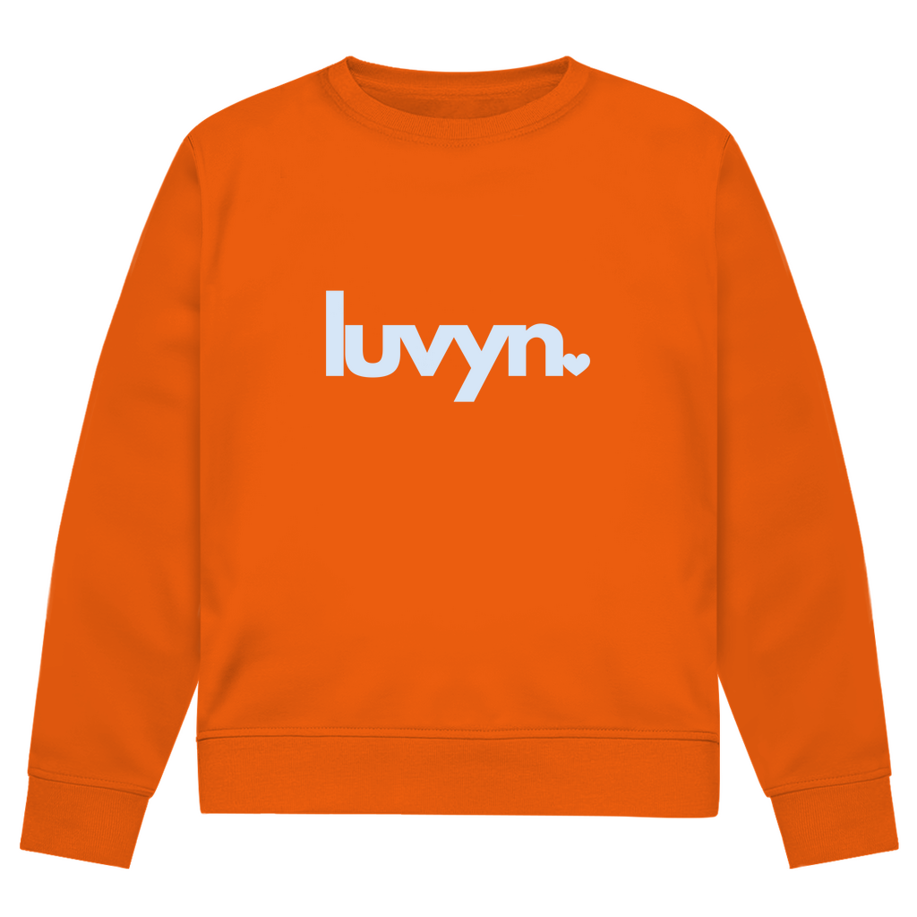 Herren Premium Bio Sweatshirt LUVYN BLUE