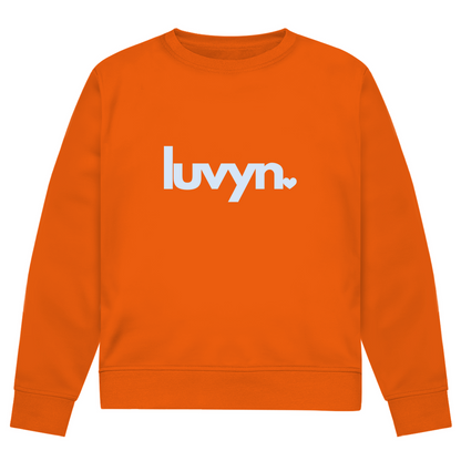 Herren Premium Bio Sweatshirt LUVYN BLUE