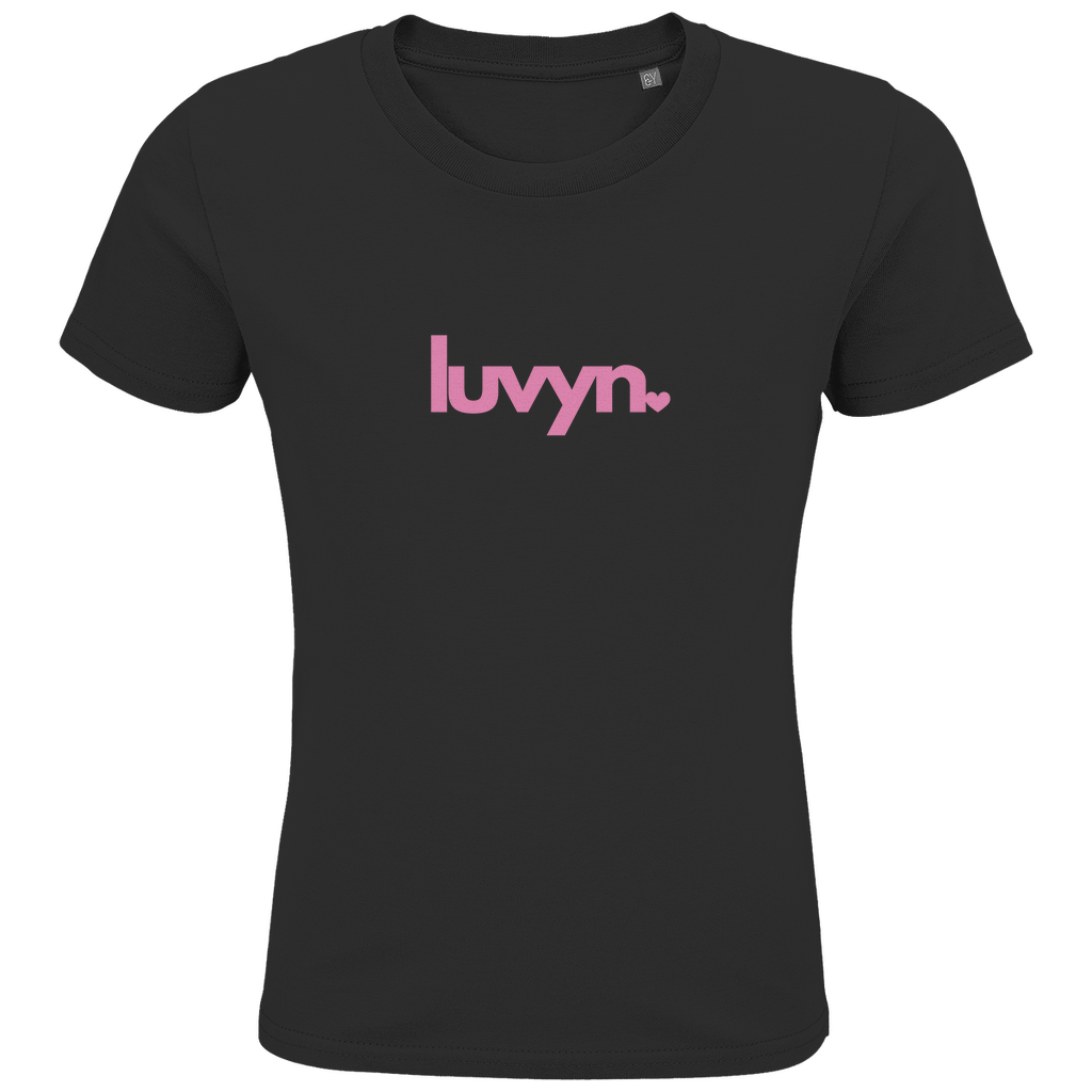 Kids Premium Bio T-Shirt LUVYN PINK
