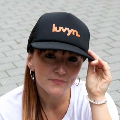 Retro Trucker Cap LUVYN ORANGE