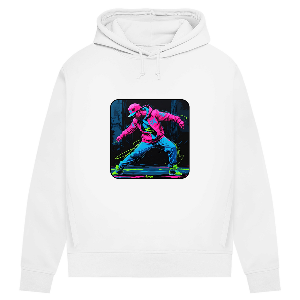 Damen Premium Bio Hoodie Neon Vibe´s