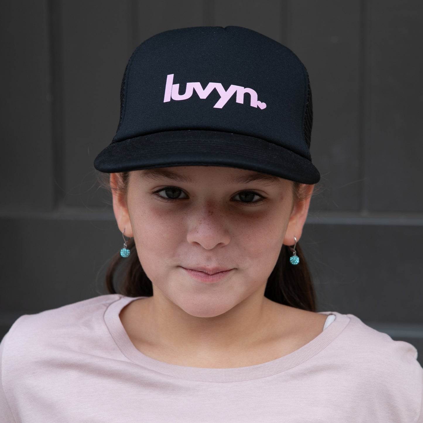 Retro Trucker Cap LUVYN PINK