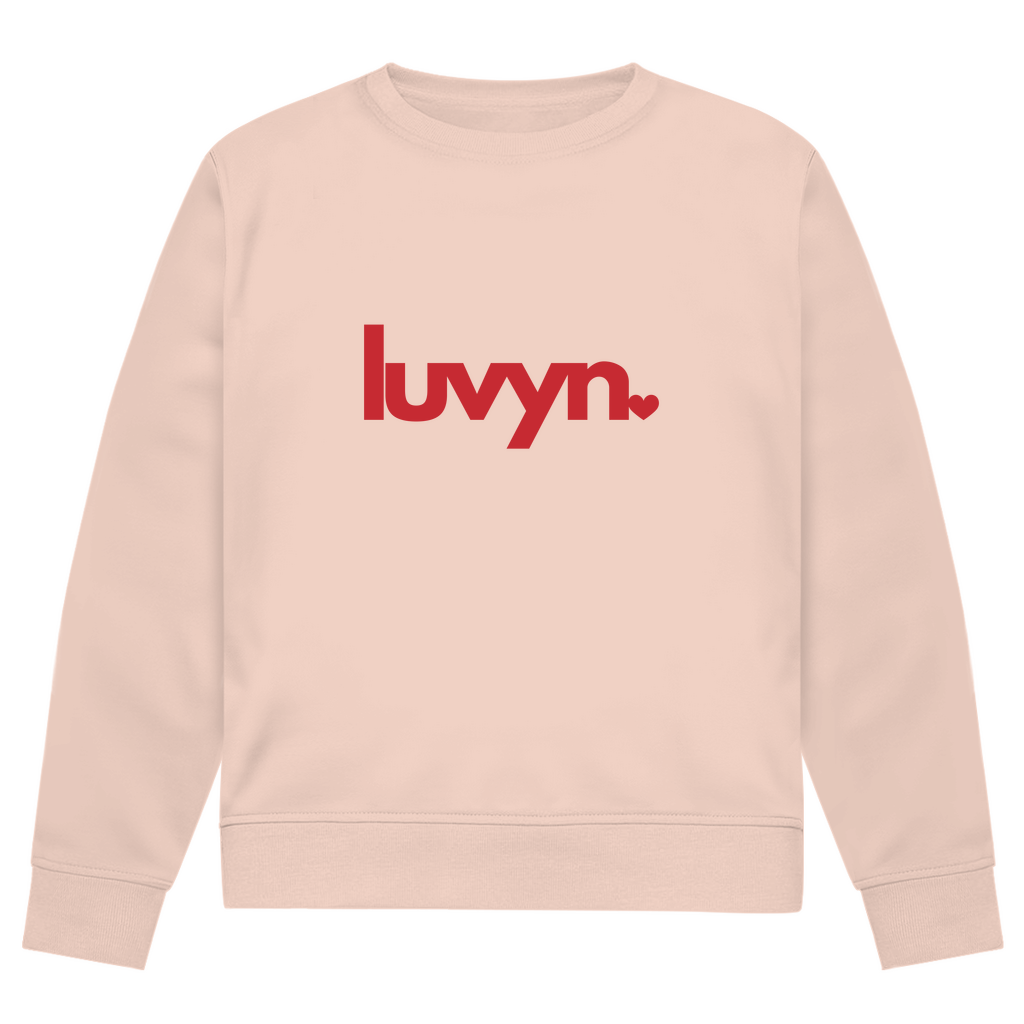 Herren Premium Bio Sweatshirt LUVYN RED