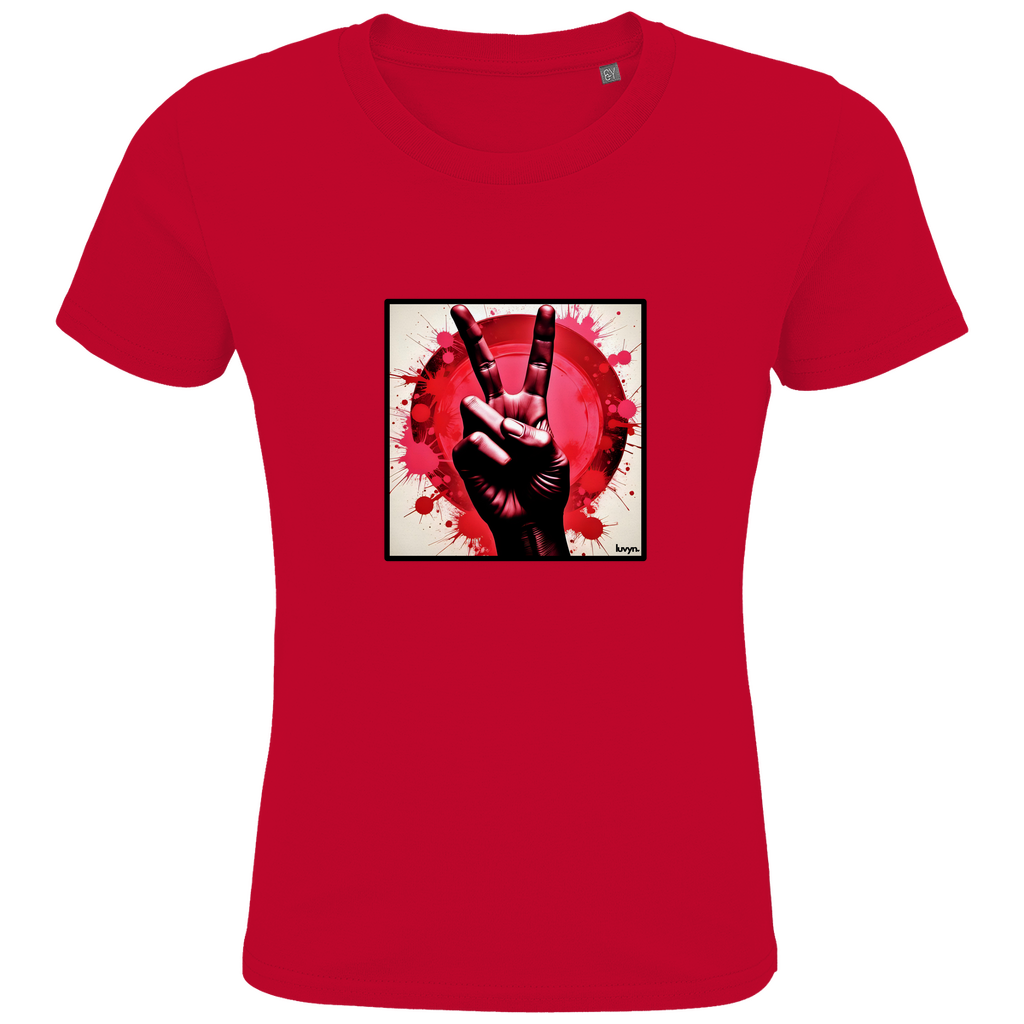 Kids Premium Bio T-Shirt Neon Piece of Peace