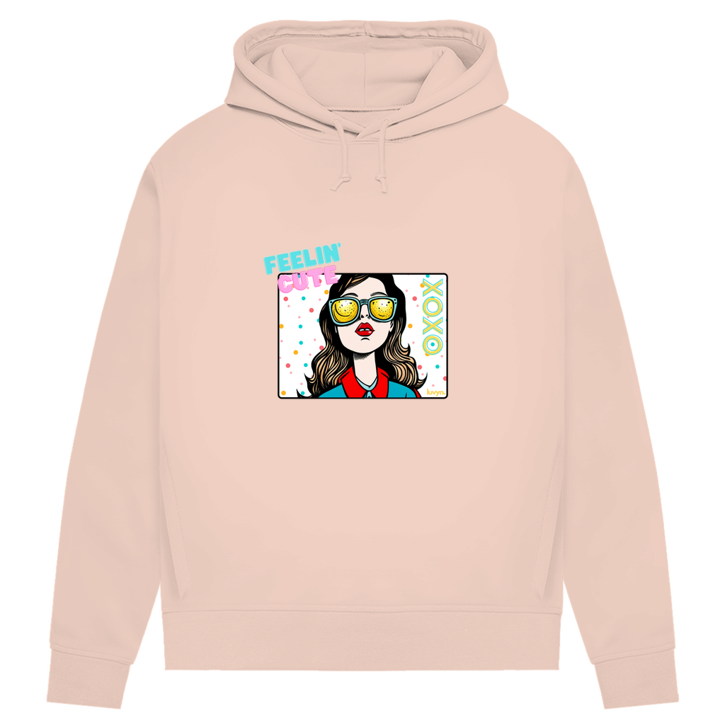 Damen Premium Bio Hoodie Feelin´Cute