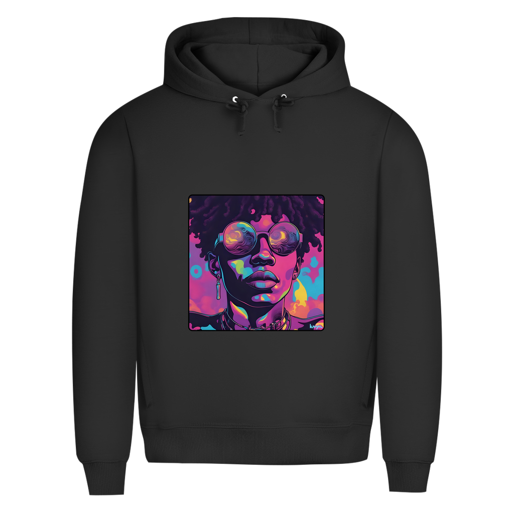 Herren Premium Bio Hoodie Vibevision