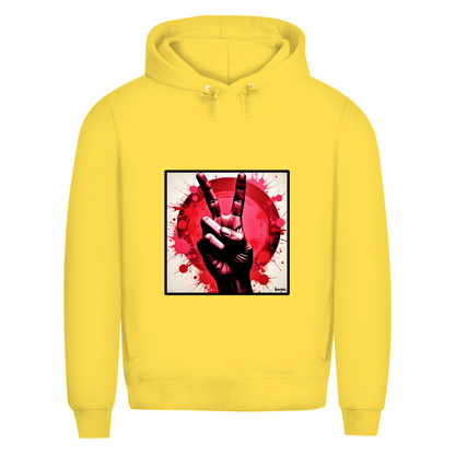 Herren Premium Bio Hoodie Piece of Peace