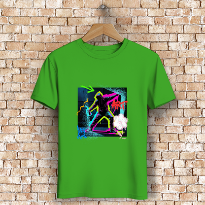 Herren Premium Bio T-Shirt Graffiti Guy