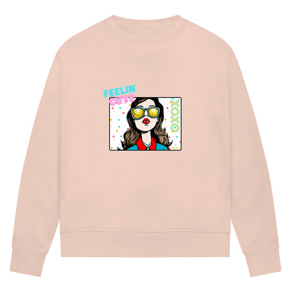 Damen Premium Bio Sweatshirt Feelin´Cute