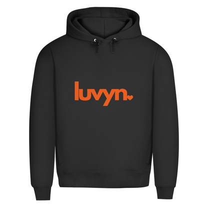 Herren Premium Bio Hoodie LUVYN ORANGE