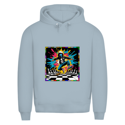 Herren Premium Bio Hoodie Chess Splash