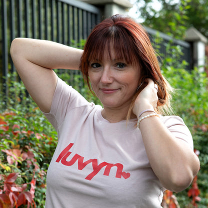 Damen Premium Bio T-Shirt LUVYN RED