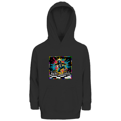 Kinder Premium Bio Hoodie Chess Splash