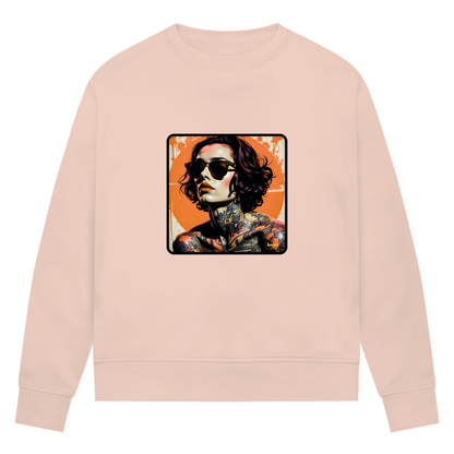 Damen Premium Bio Sweatshirt Inkfluence