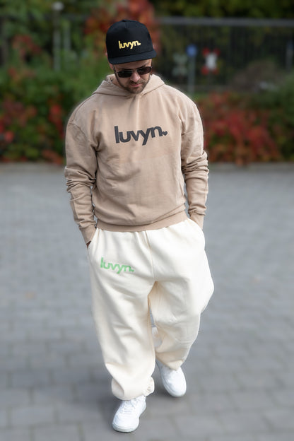 Oversize Fluffy Sweatpants LUVYN LIME