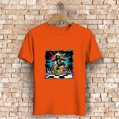 Herren Premium Bio T-Shirt Chess Splash