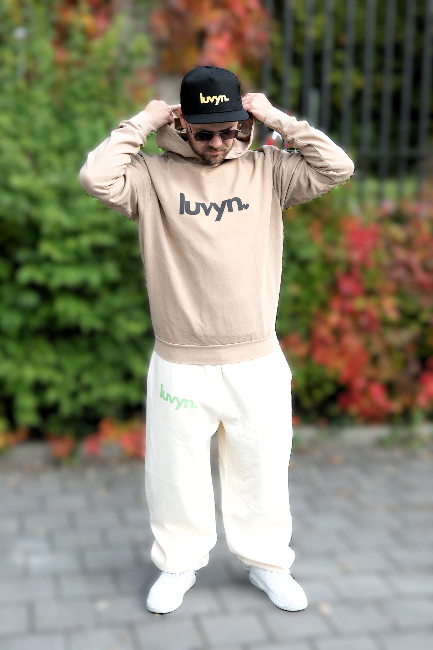 Oversize Fluffy Sweatpants LUVYN LIME